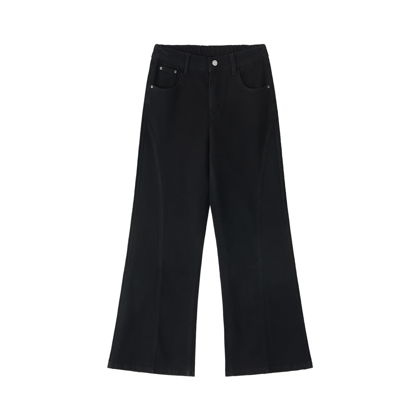 COVRD Women's Flared Leg Jeans