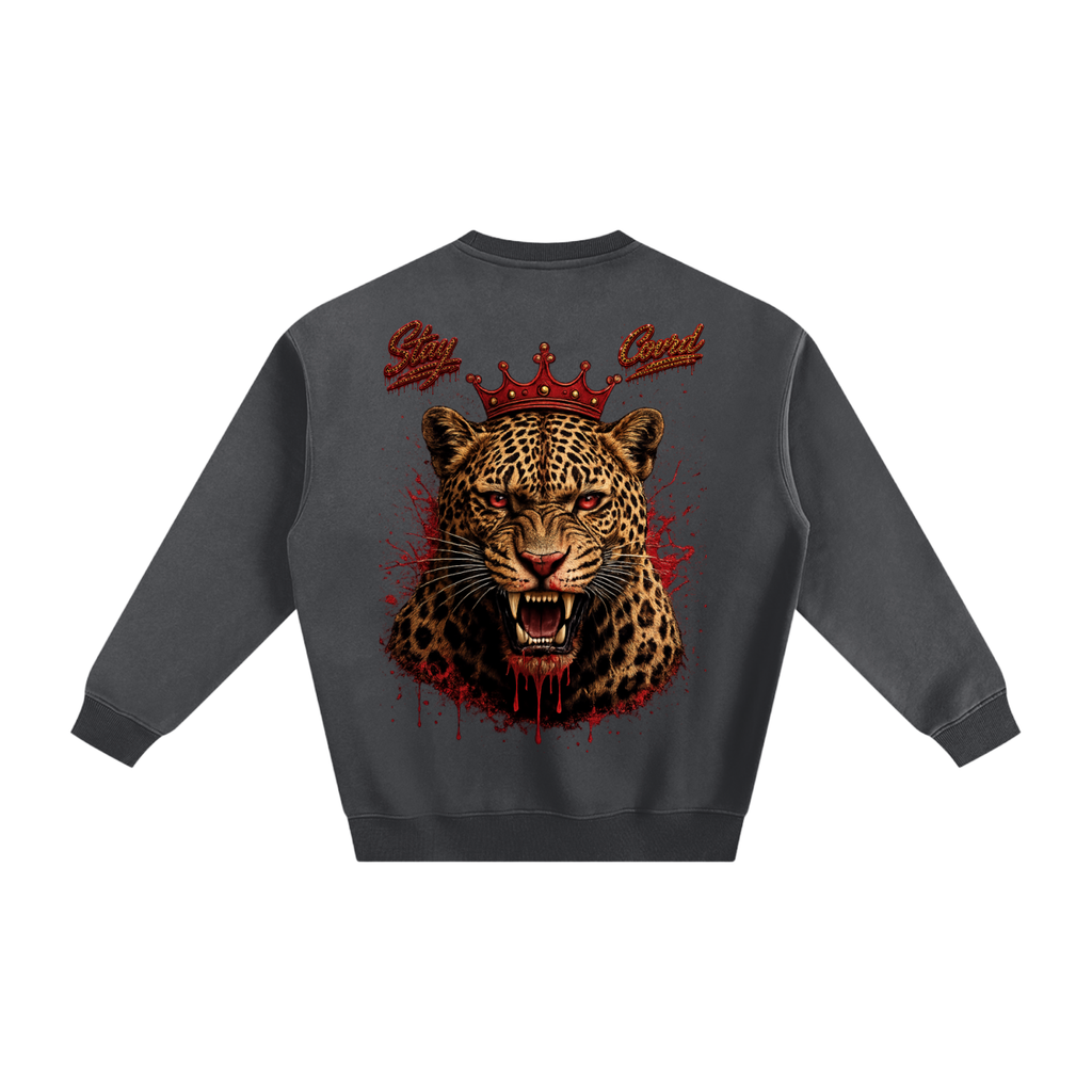 Heavyweight Premium Leopard Print COVRD Pullover