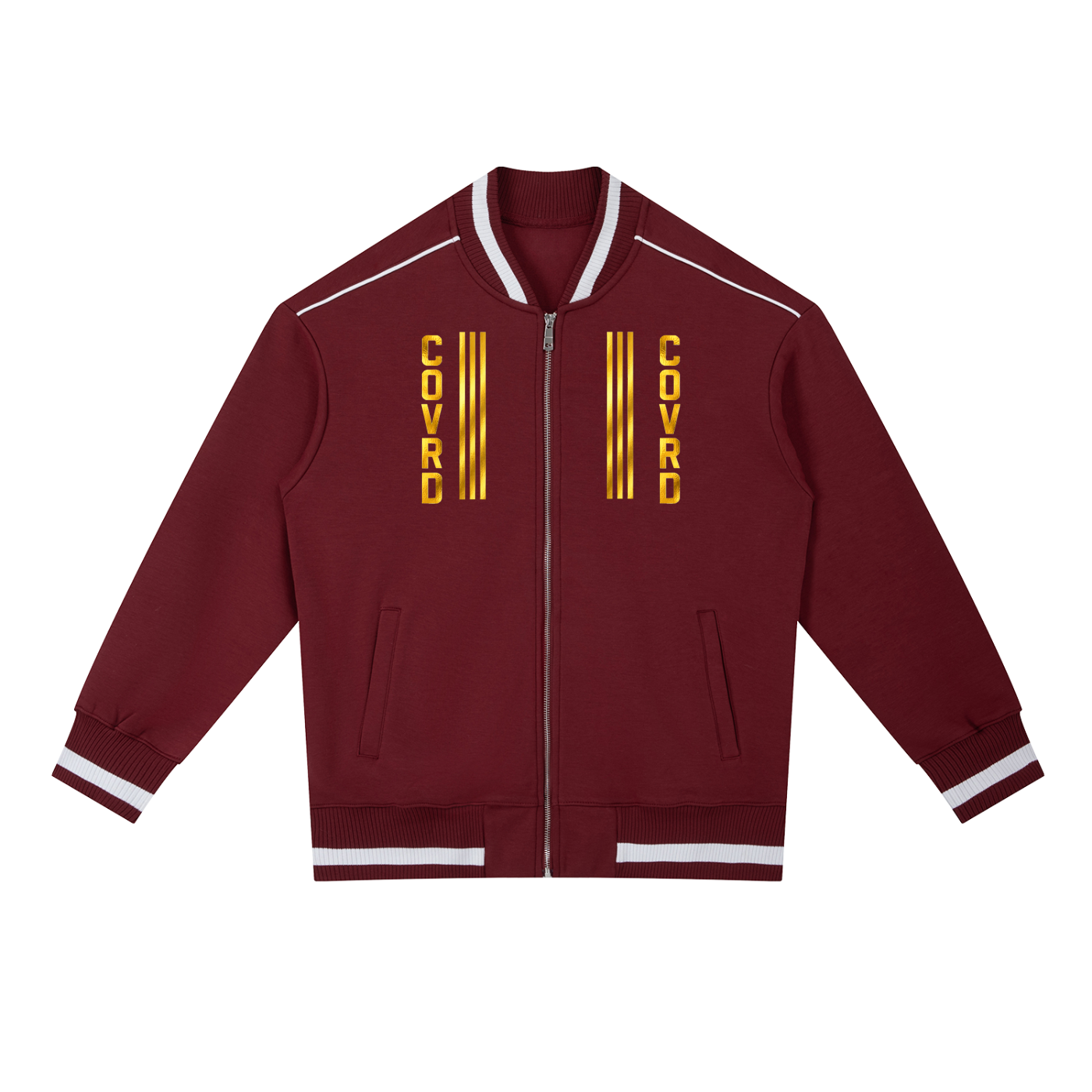 COVRD Piping Zip Bomber Jacket