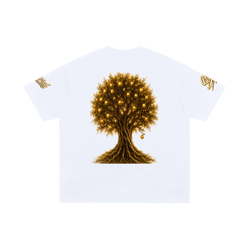 STAY COVRD "FRUIT of SUBMISSION" 100% Unisex Oversized Cotton T-Shirt