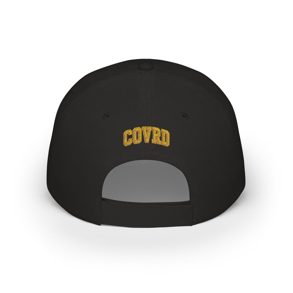 Gold Crown Embroidered CVD Logo Baseball Cap