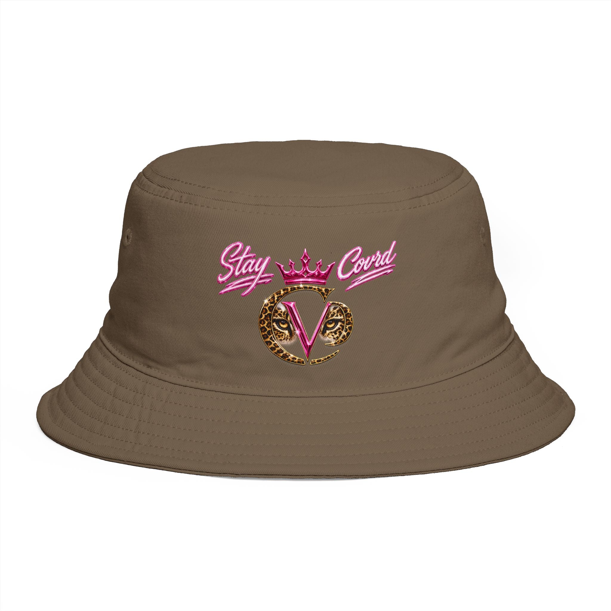 Stay Covrd Leopard CVD Bucket Hat