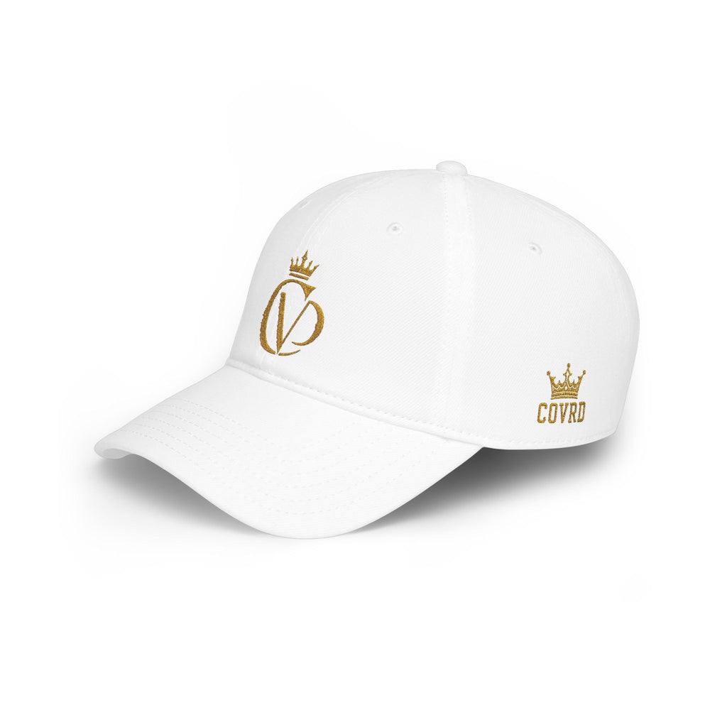 Gold Crown Embroidered CVD Logo Baseball Cap