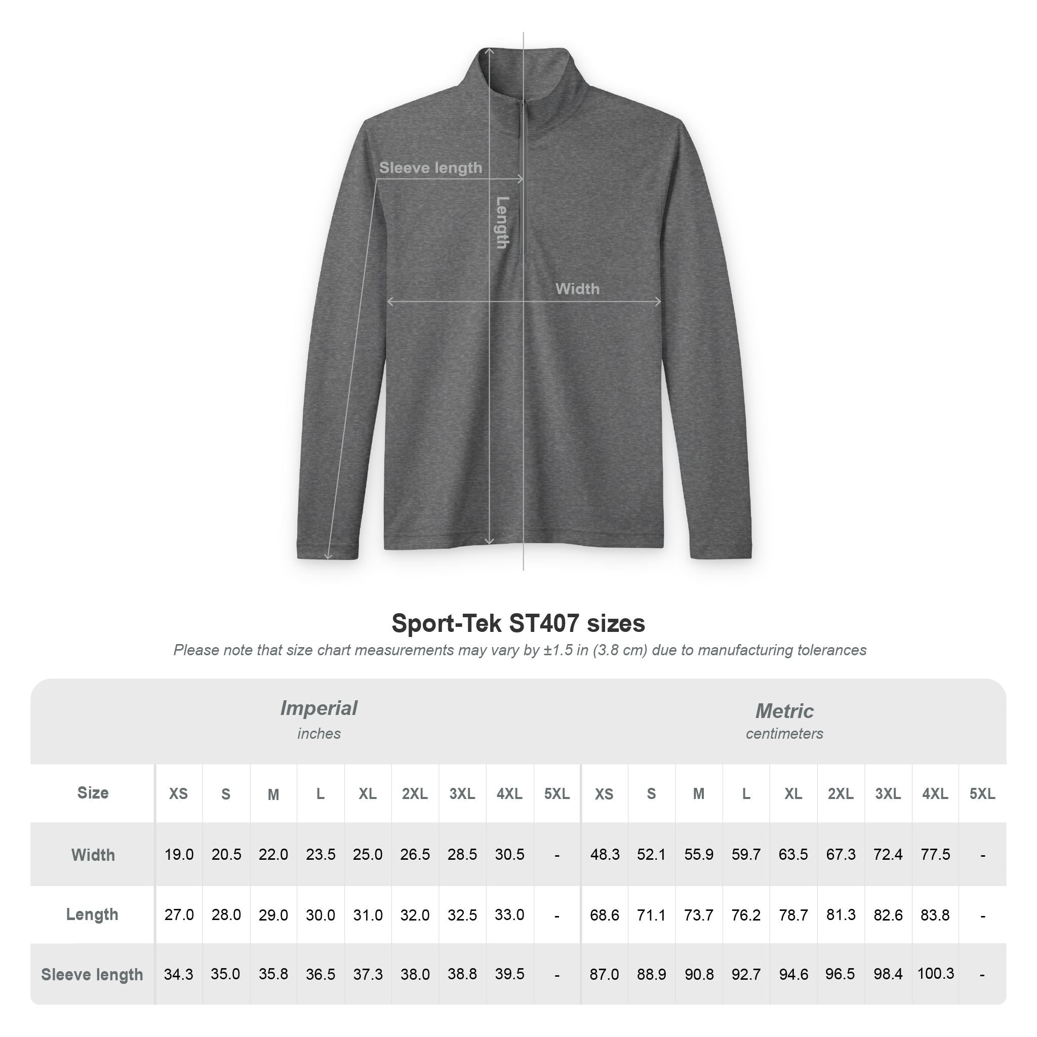 Stay COVRD Athletics Embroidered Quarter-Zip Sports Pullover
