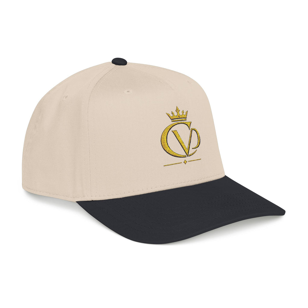 Gold Crown Embroidered CVD Logo Baseball Cap