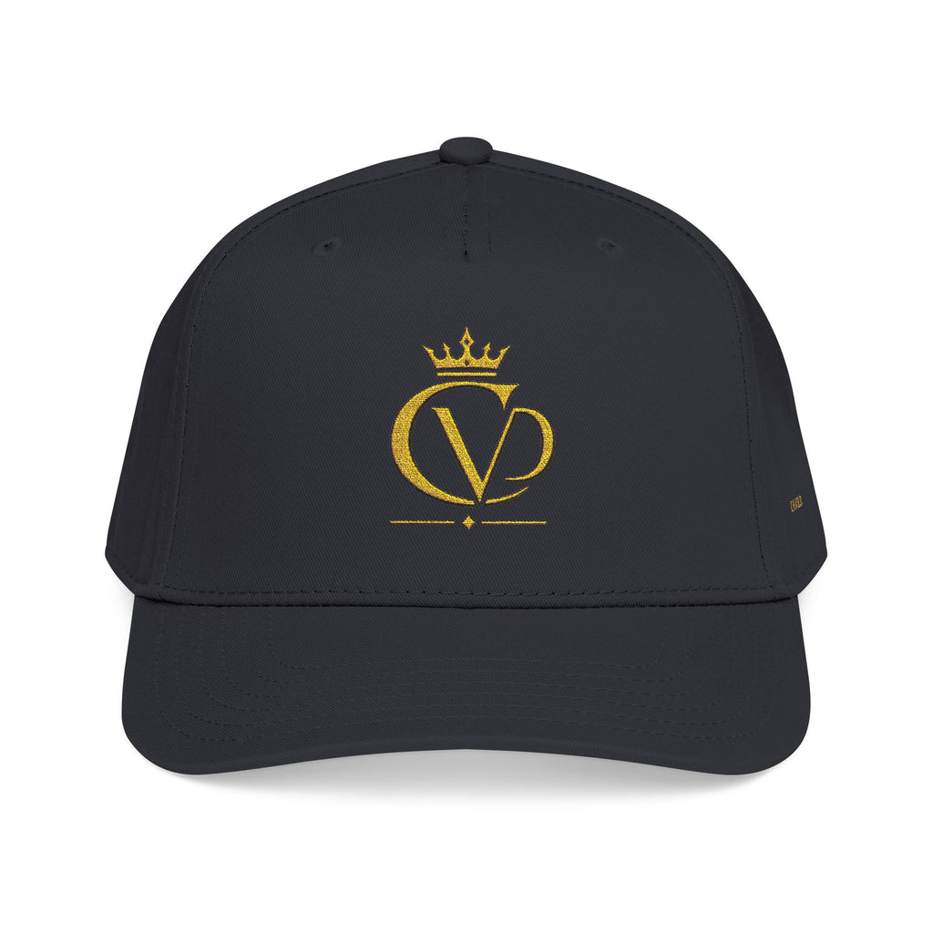 Gold Crown Embroidered CVD Logo Baseball Cap