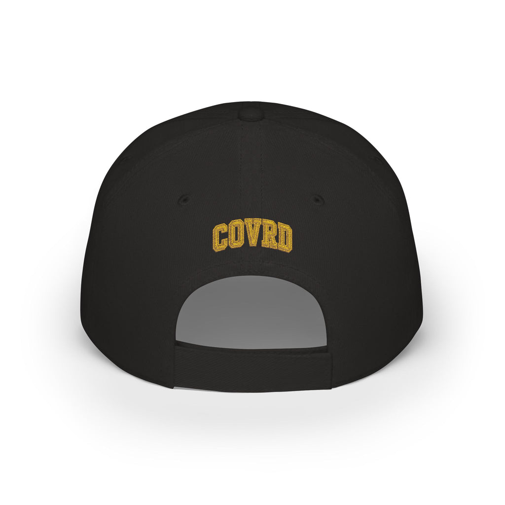 Gold Crown Embroidered CVD Logo Baseball Cap