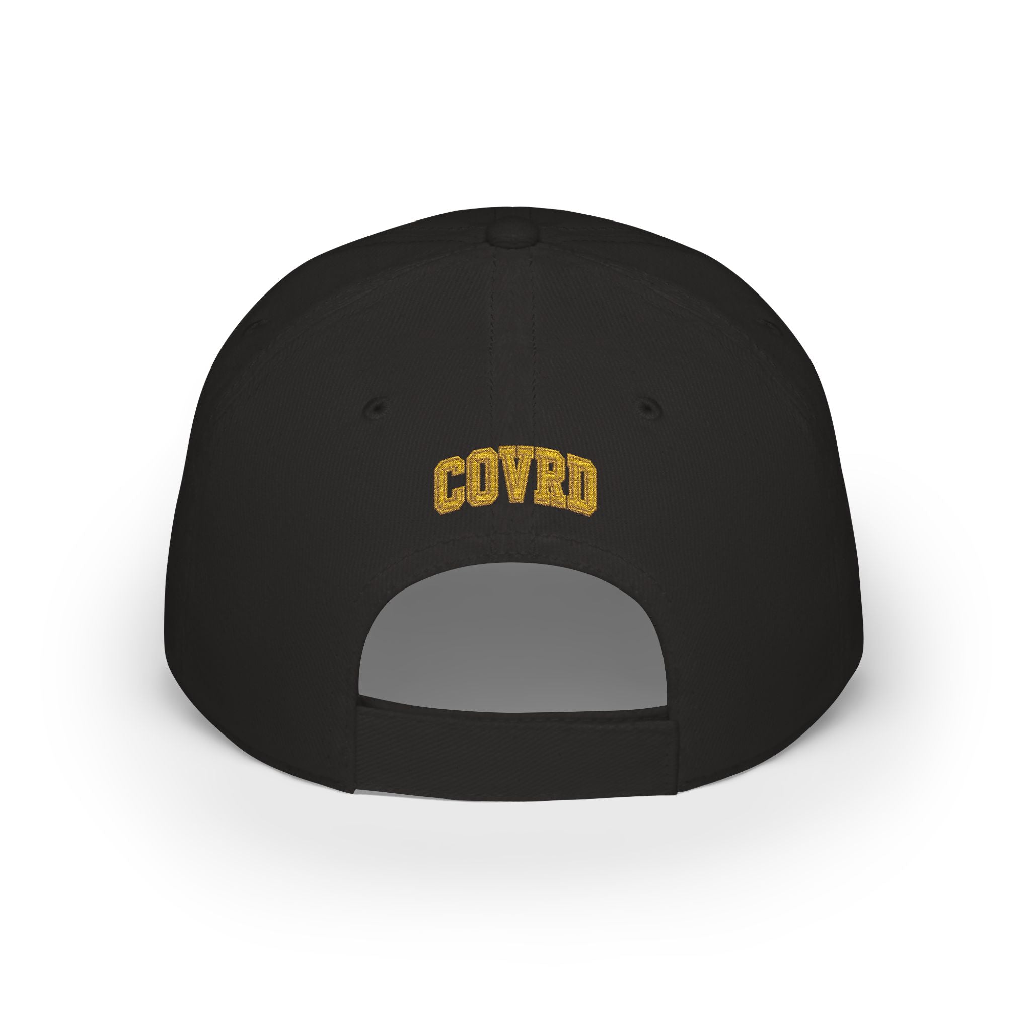 Gold Crown Embroidered CVD Logo Baseball Cap