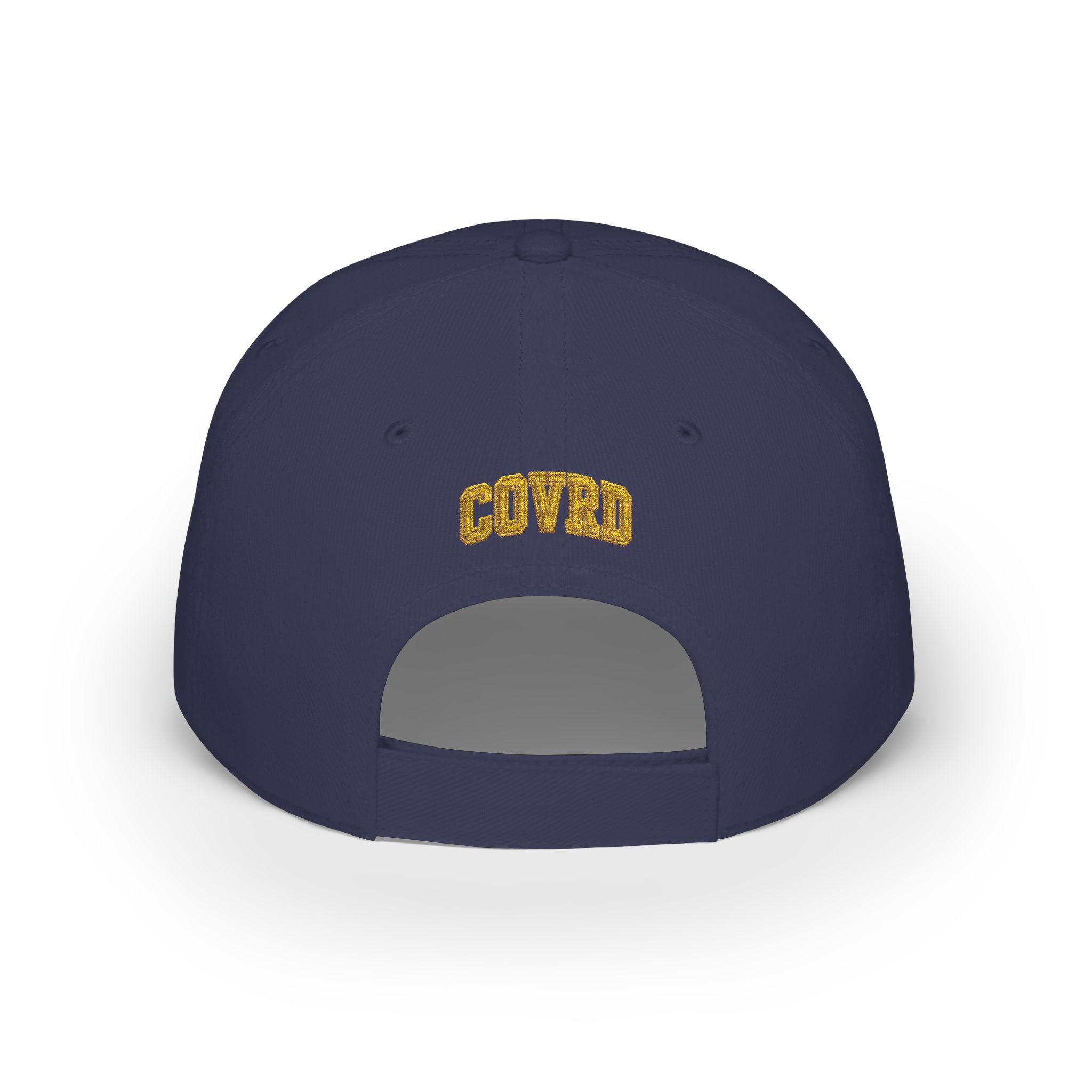 Gold Crown Embroidered CVD Logo Baseball Cap