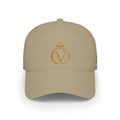 Gold Crown Embroidered CVD Logo Baseball Cap