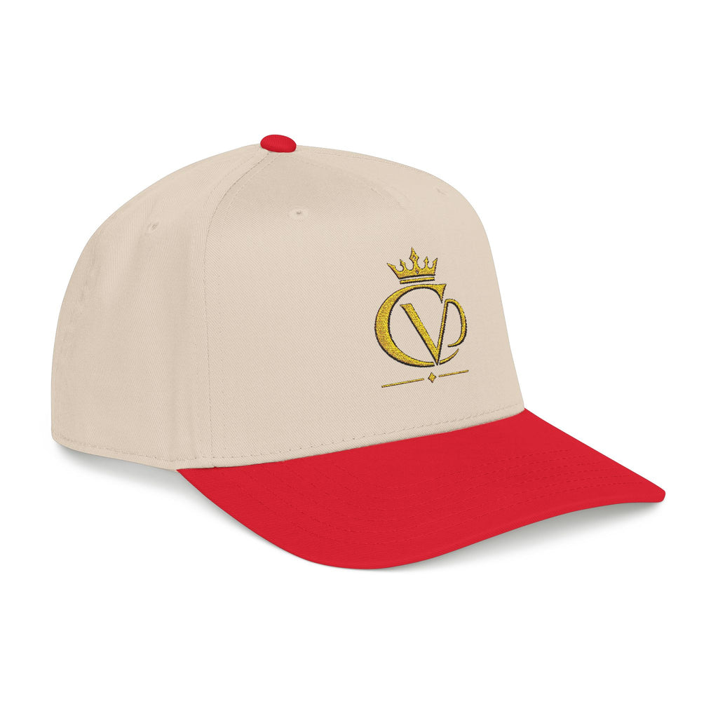 Gold Crown Embroidered CVD Logo Baseball Cap