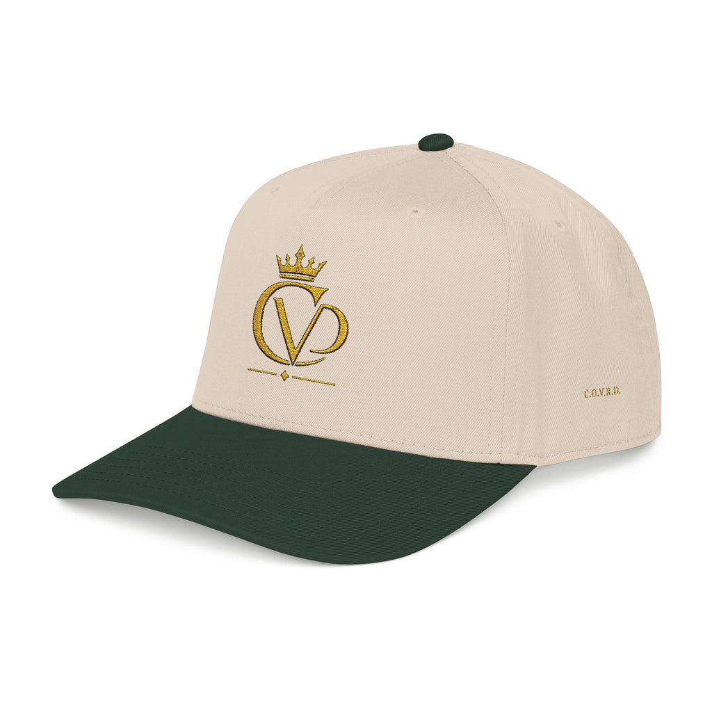 Gold Crown Embroidered CVD Logo Baseball Cap