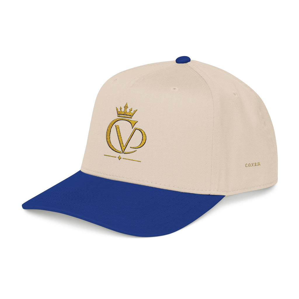 Gold Crown Embroidered CVD Logo Baseball Cap