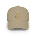 Gold Crown Embroidered CVD Logo Baseball Cap
