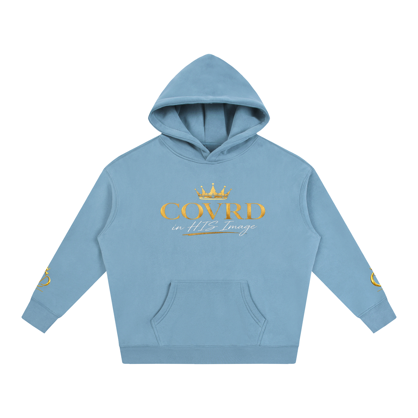 "COVRD in HIS Image" Oversize Fleeced Hoodie
