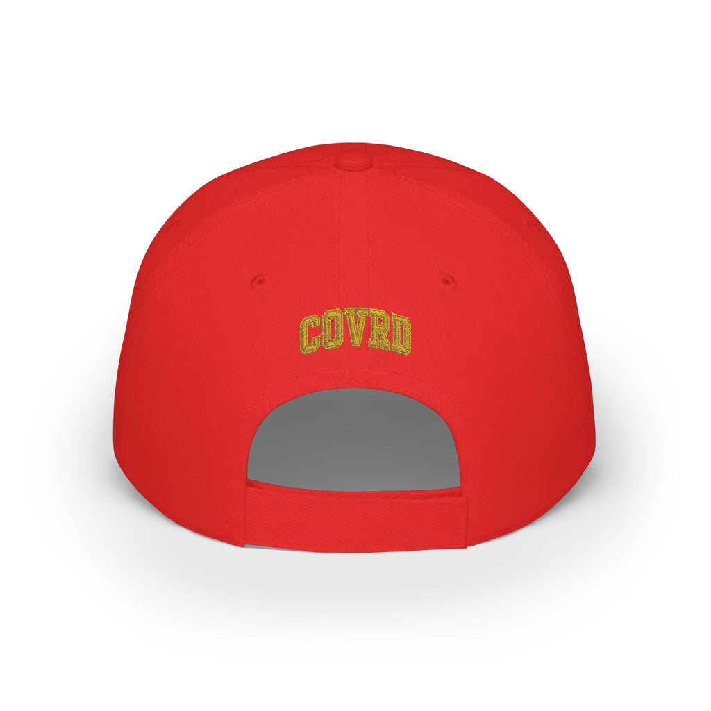 Gold Crown Embroidered CVD Logo Baseball Cap