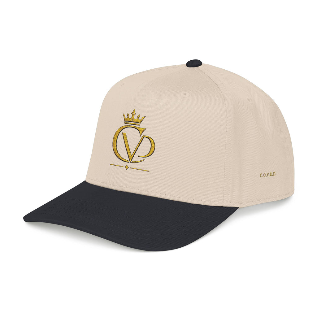 Gold Crown Embroidered CVD Logo Baseball Cap