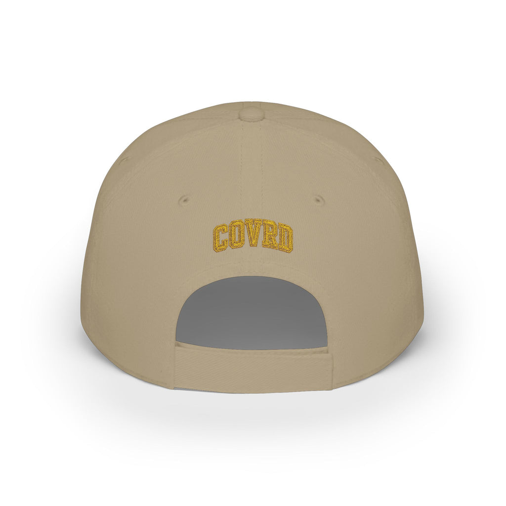 Gold Crown Embroidered CVD Logo Baseball Cap