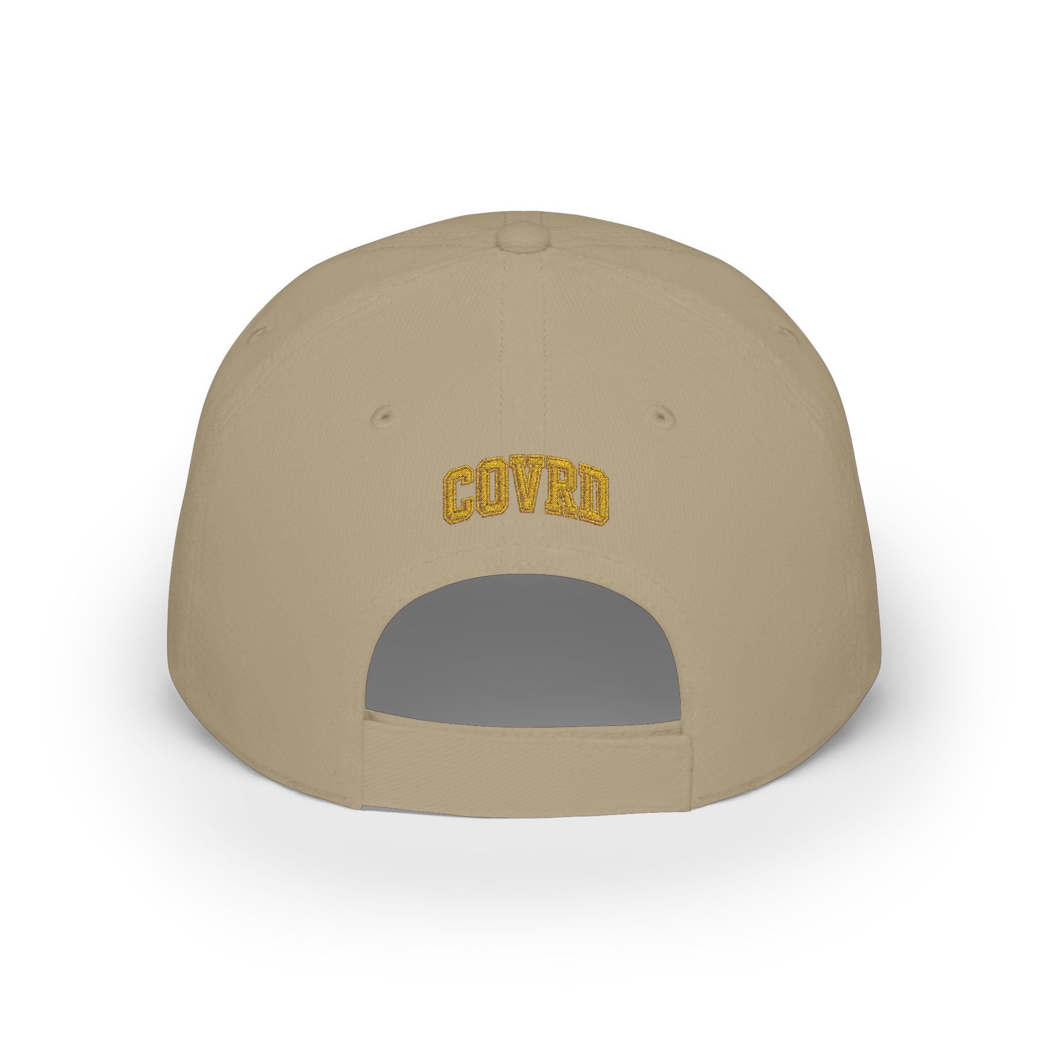 Gold Crown Embroidered CVD Logo Baseball Cap