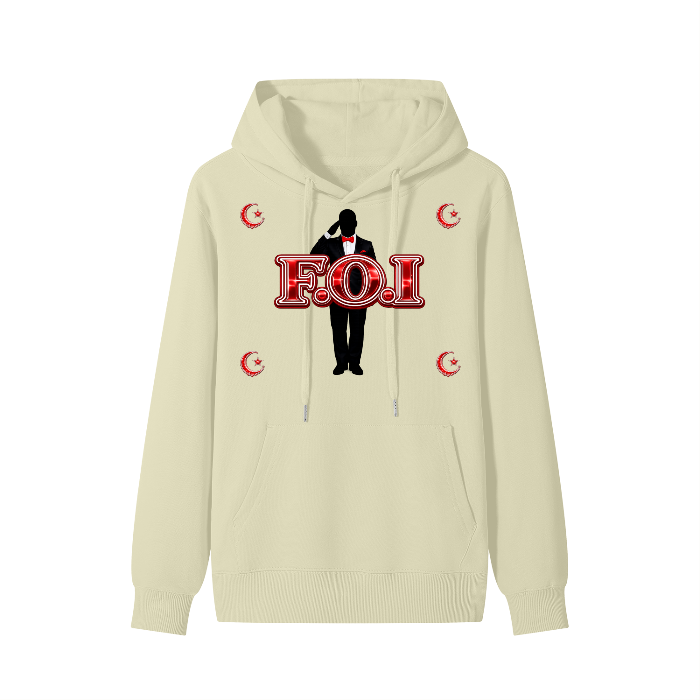 FOI 100% Cotton Hoodie