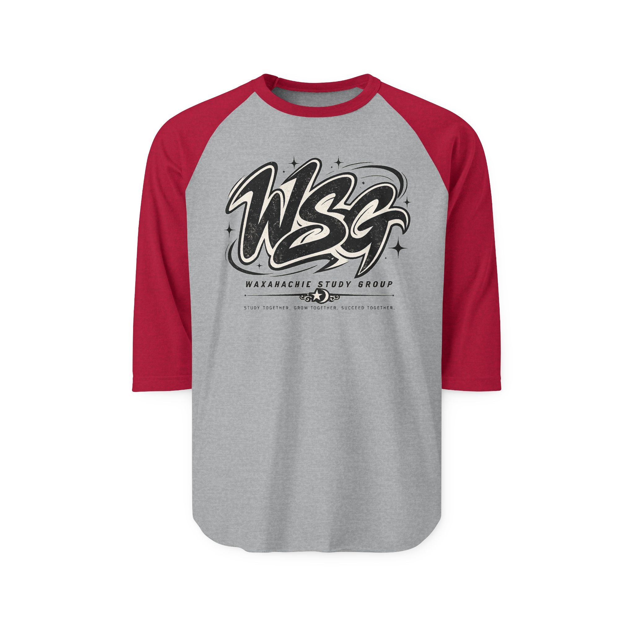Waxahachie Study Group Three-Quarter Sleeve Raglan Shirt