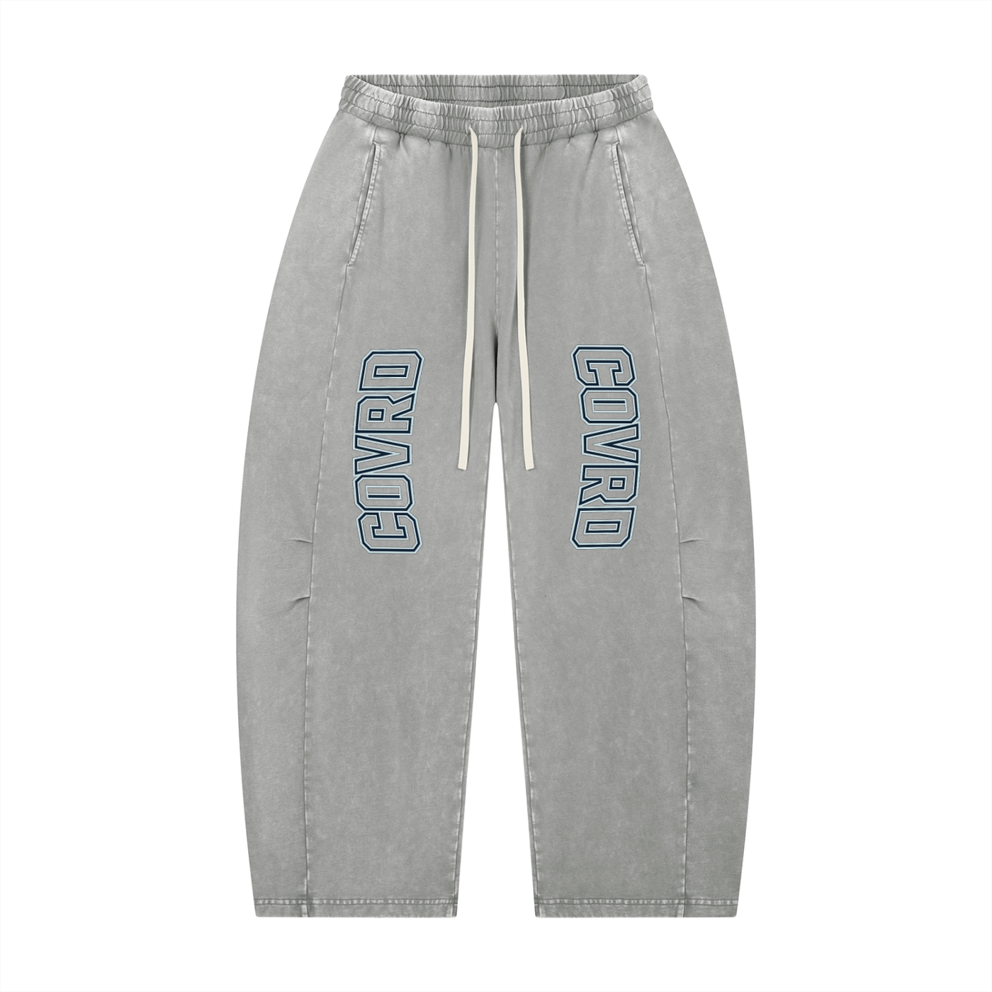 COVRD Outline Barrel Leg Sweatpants