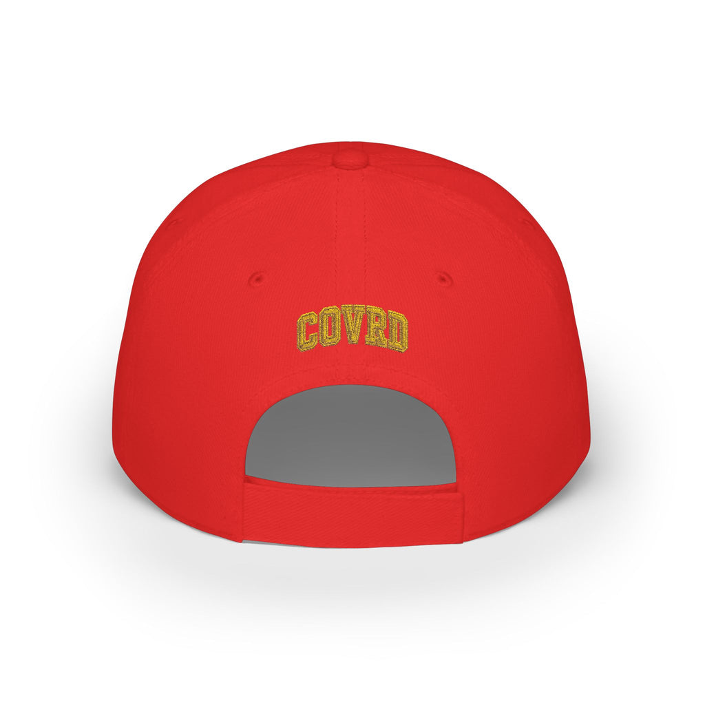 Gold Crown Embroidered CVD Logo Baseball Cap