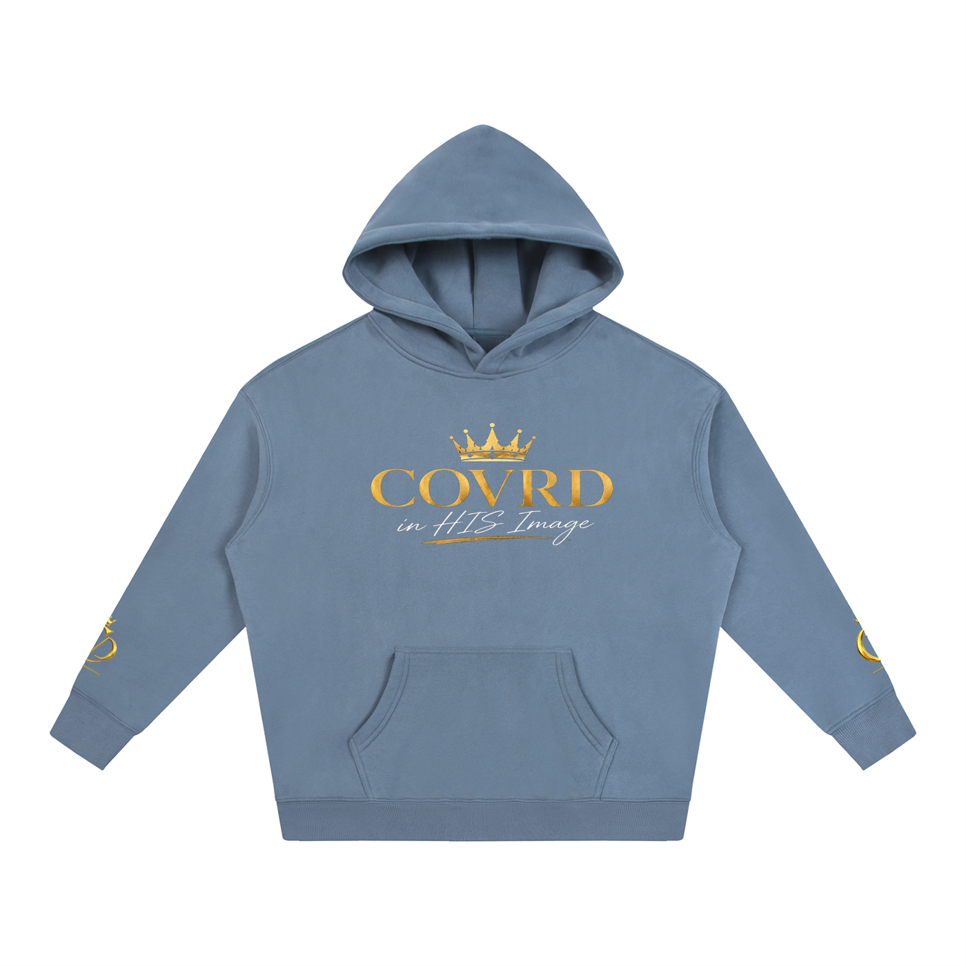 "COVRD in HIS Image" Oversize Fleeced Hoodie