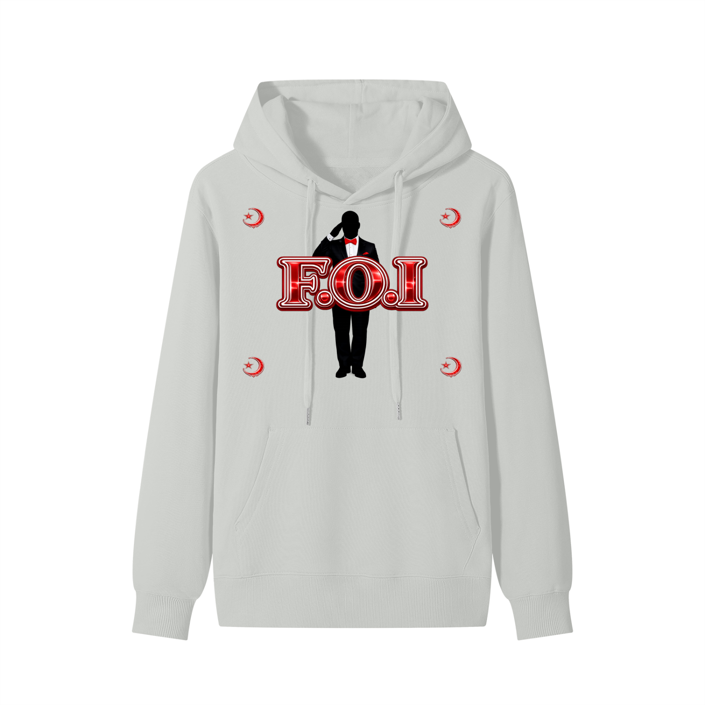FOI 100% Cotton Hoodie