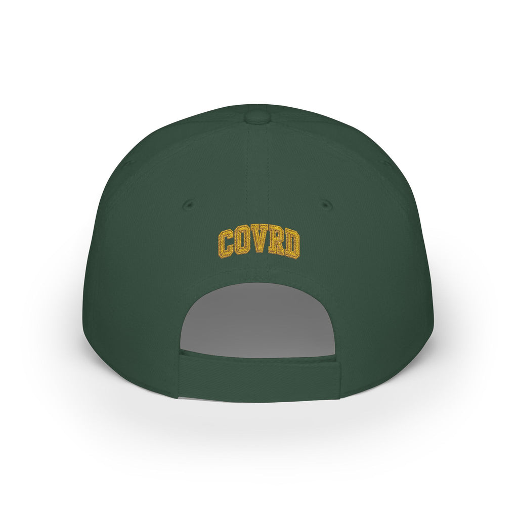 Gold Crown Embroidered CVD Logo Baseball Cap
