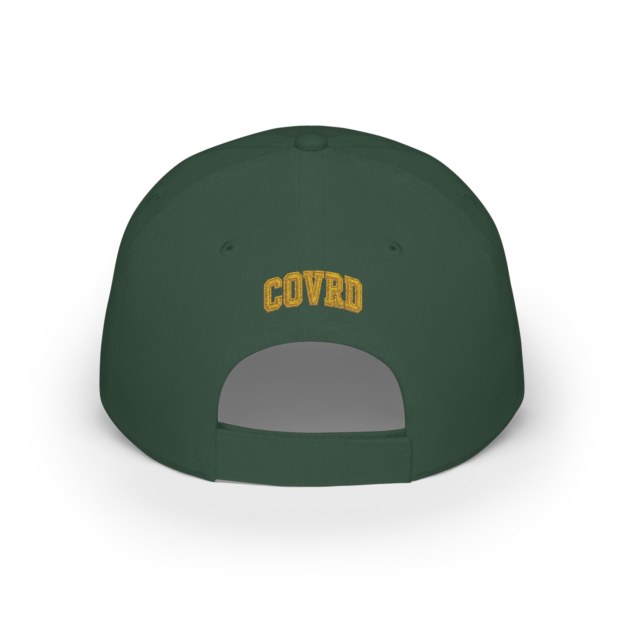 Gold Crown Embroidered CVD Logo Baseball Cap