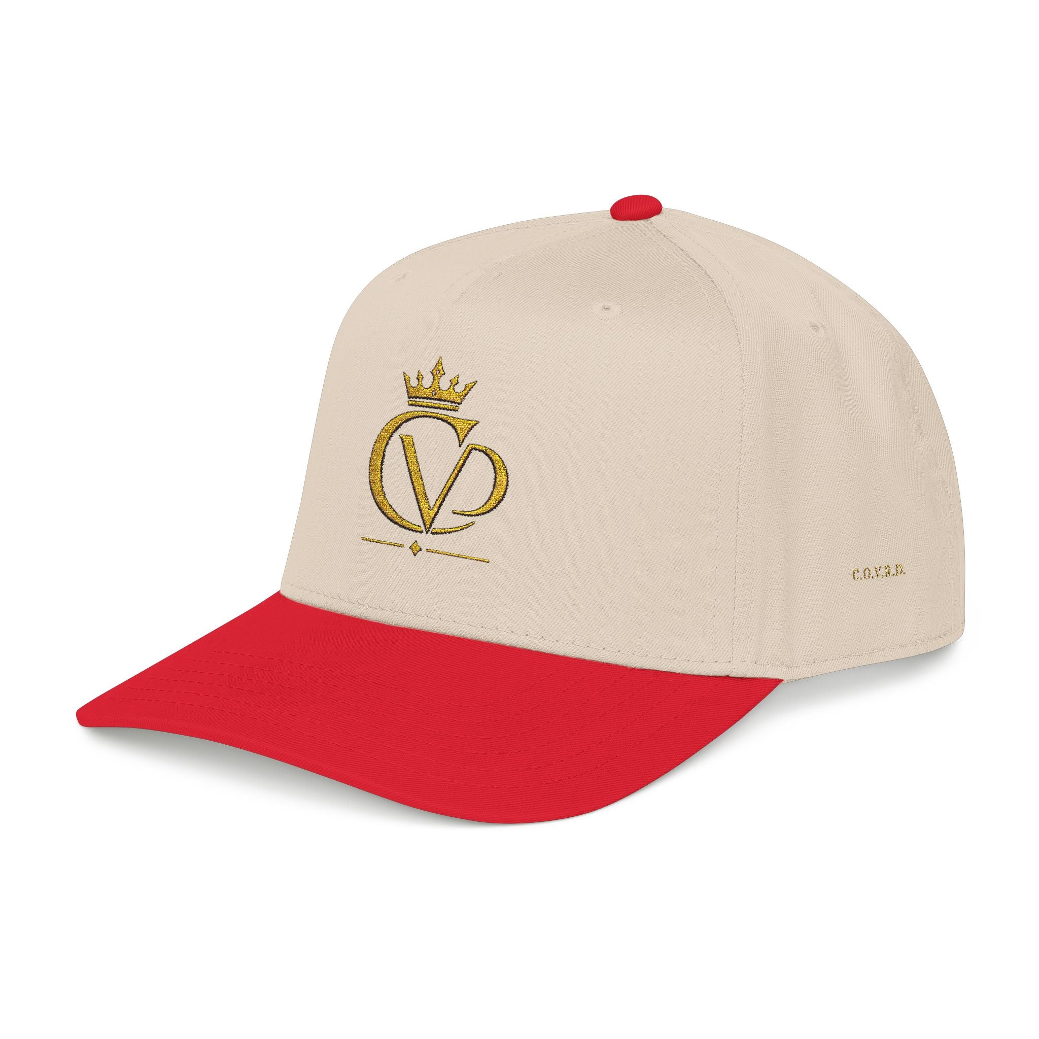 Gold Crown Embroidered CVD Logo Baseball Cap