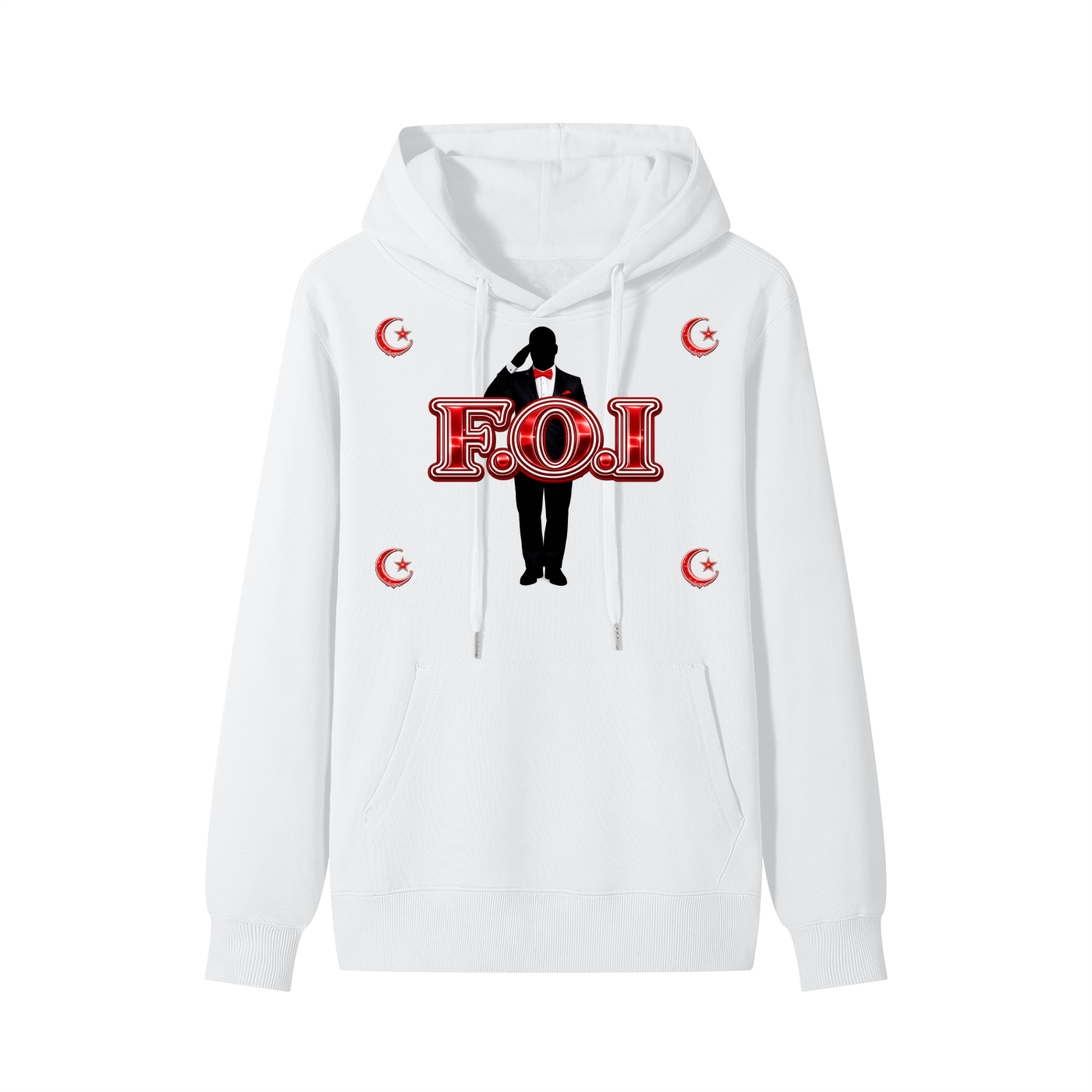 FOI 100% Cotton Hoodie