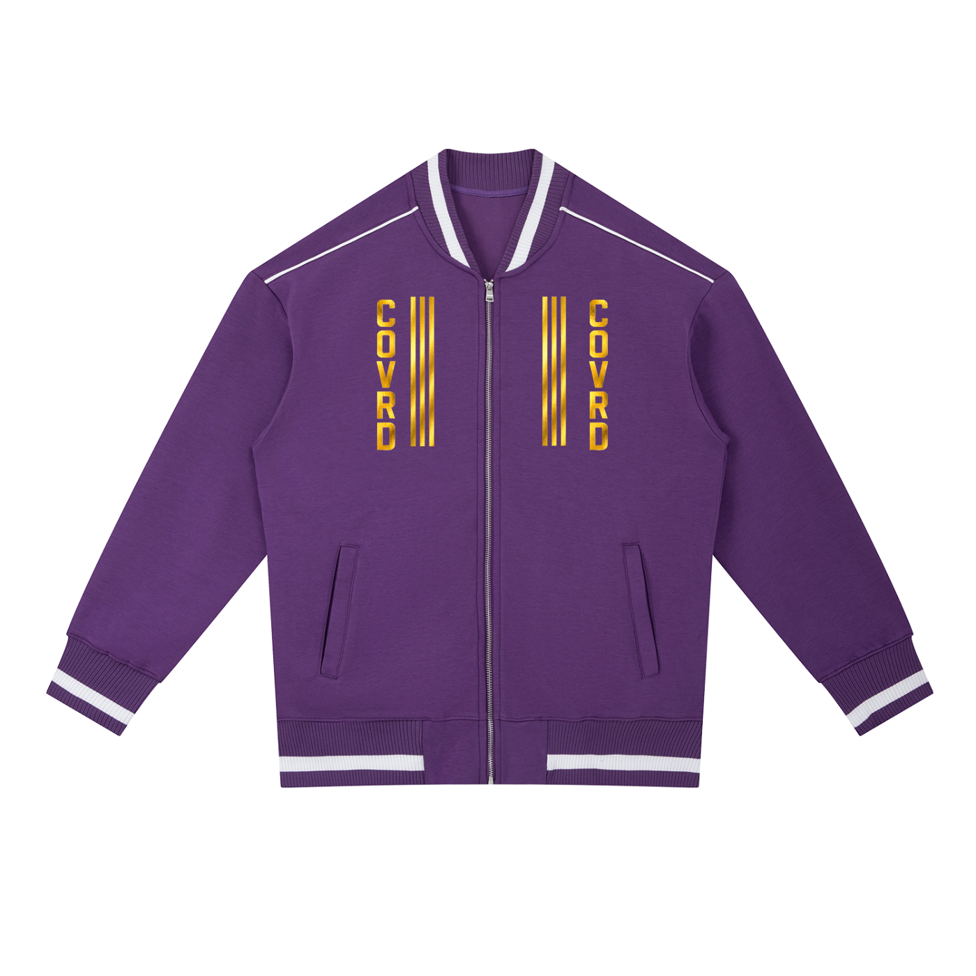 COVRD Piping Zip Bomber Jacket