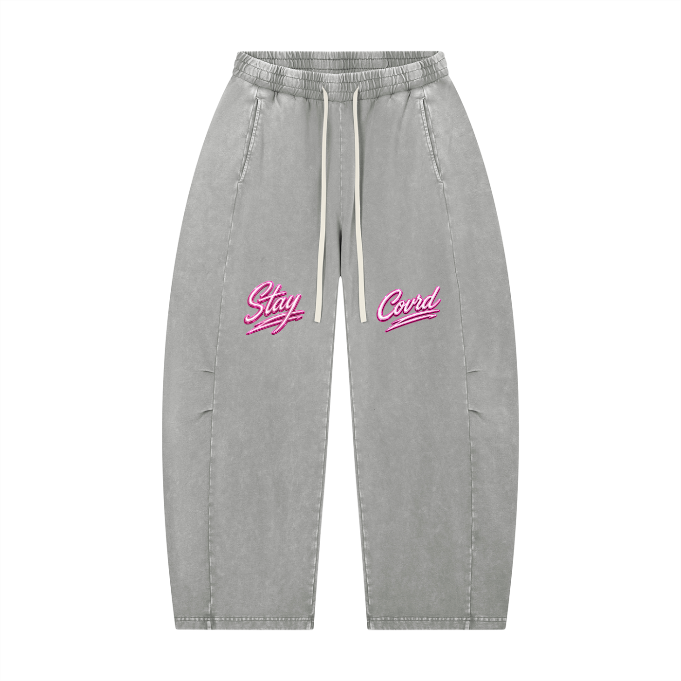Women Stay COVRD Barrel Leg Pants