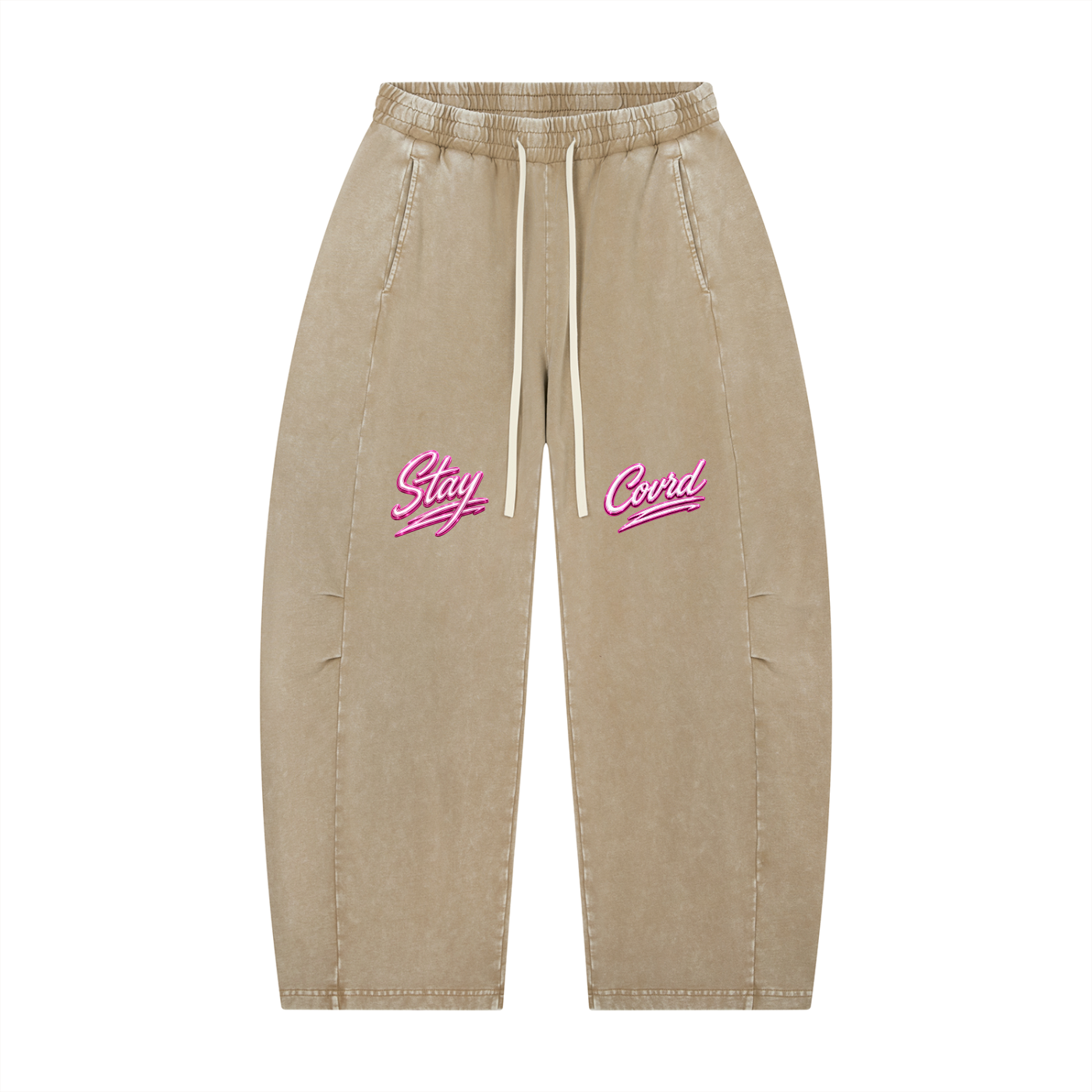 Women Stay COVRD Barrel Leg Pants