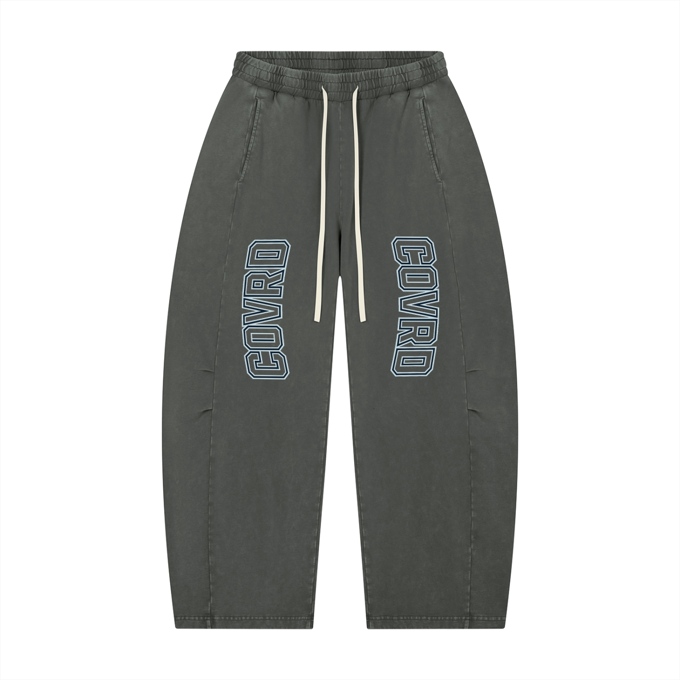 COVRD Outline Barrel Leg Sweatpants