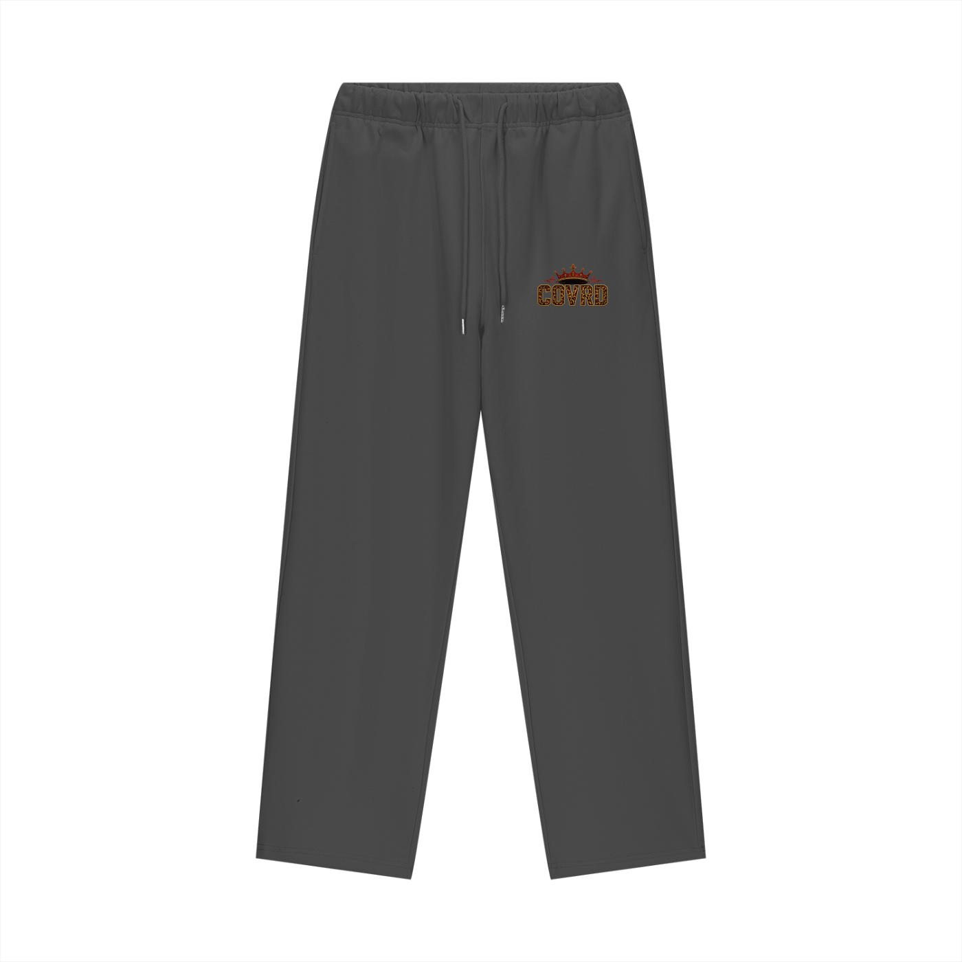Premium Leopard Print COVRD Straight Leg Pants