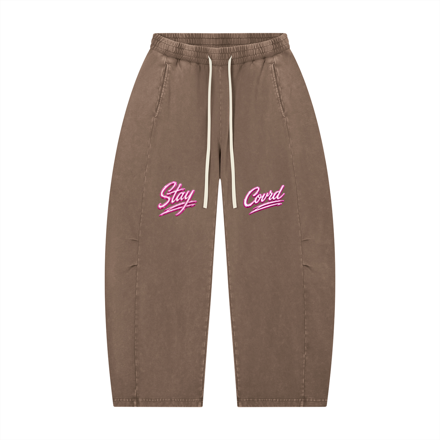 Women Stay COVRD Barrel Leg Pants