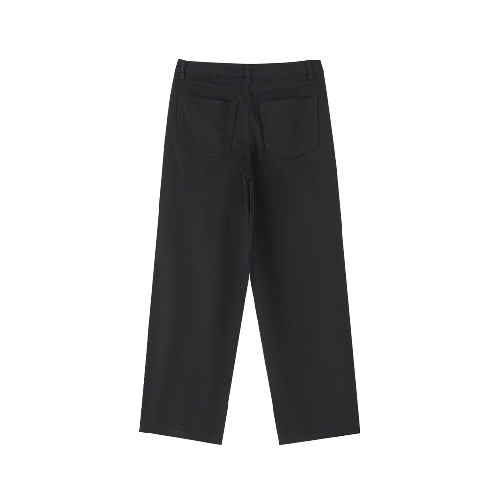 COVRD Men 100% Cotton Straight-Leg Pants