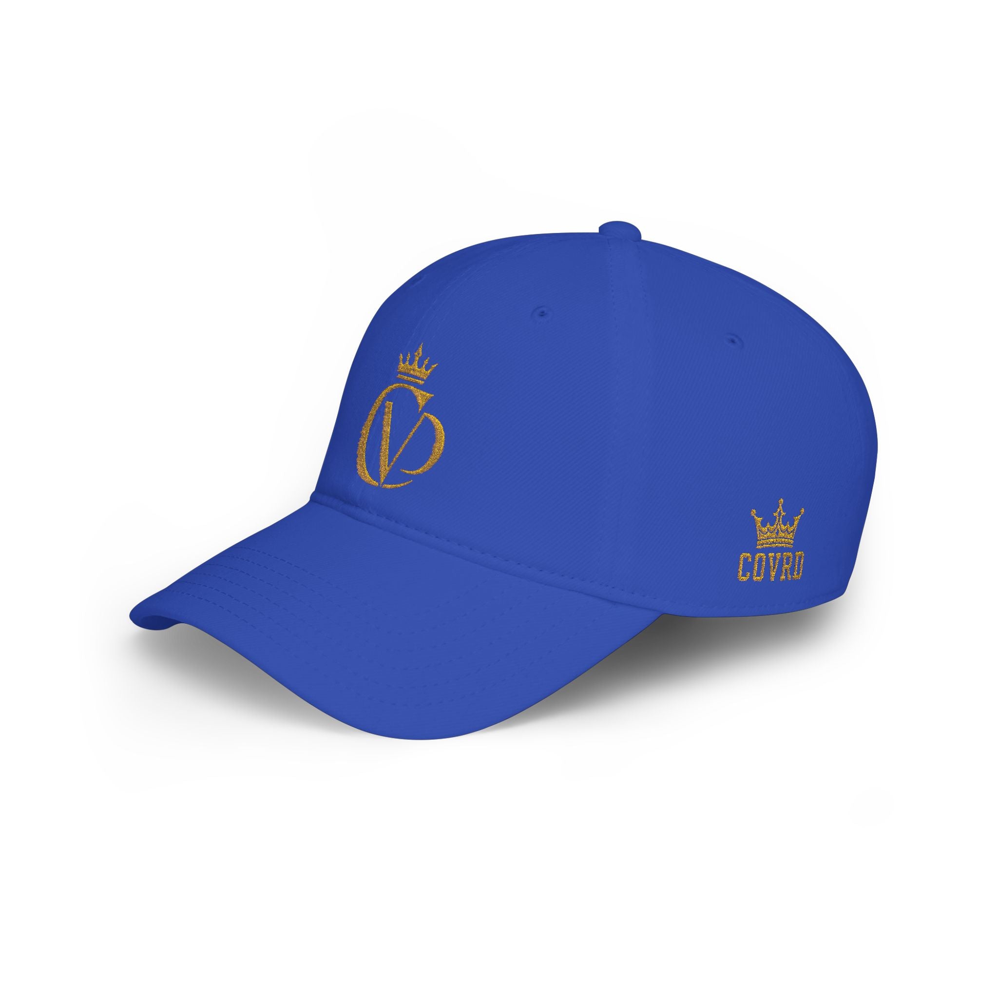 Gold Crown Embroidered CVD Logo Baseball Cap