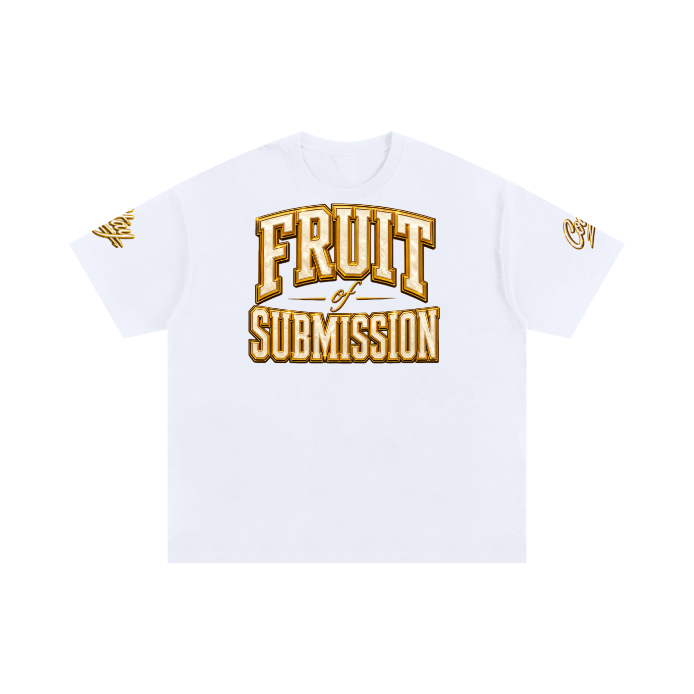 STAY COVRD "FRUIT of SUBMISSION" 100% Unisex Oversized Cotton T-Shirt