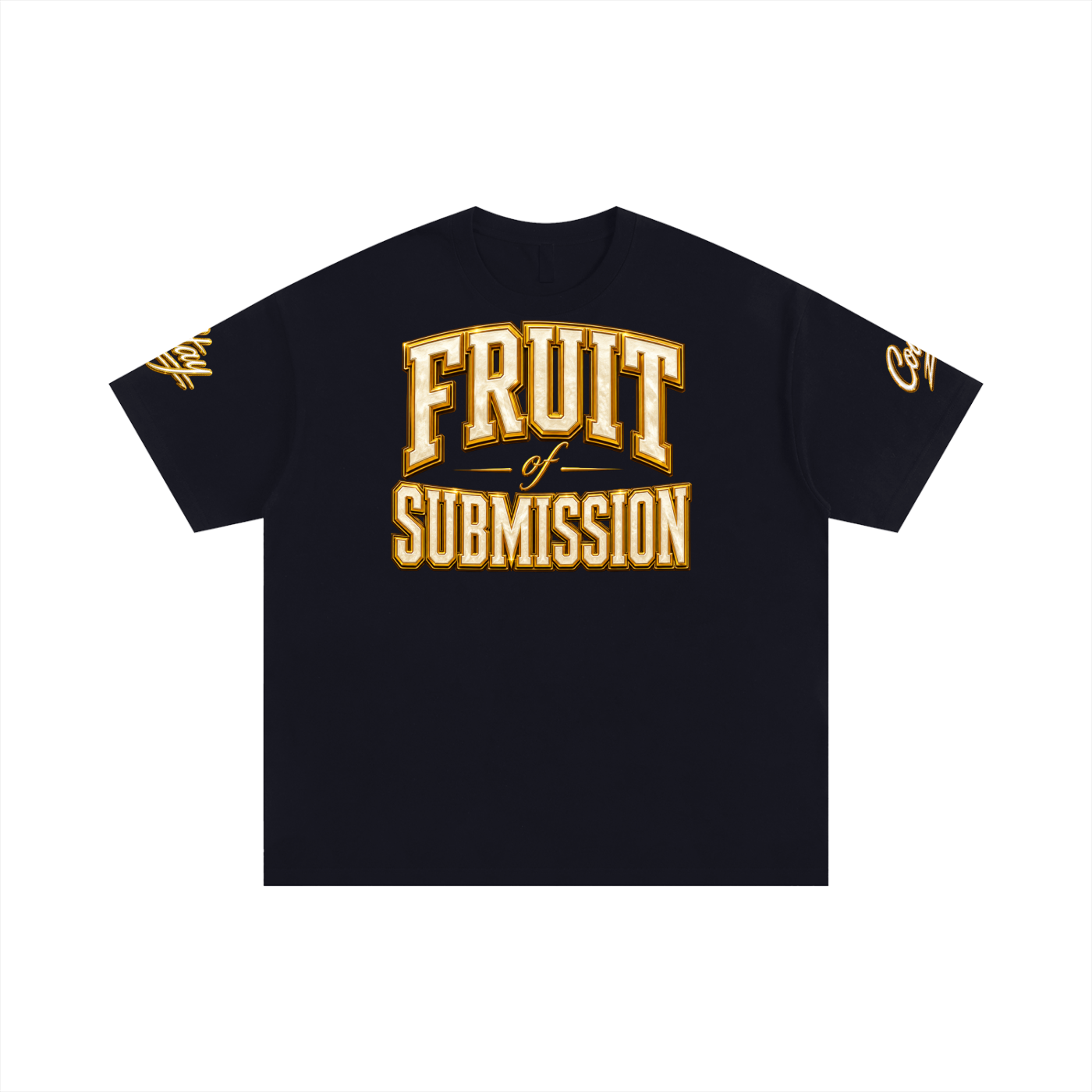 STAY COVRD "FRUIT of SUBMISSION" 100% Unisex Oversized Cotton T-Shirt