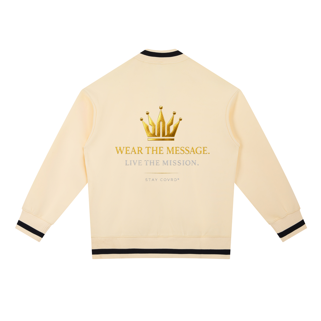 COVRD Piping Zip Bomber Jacket