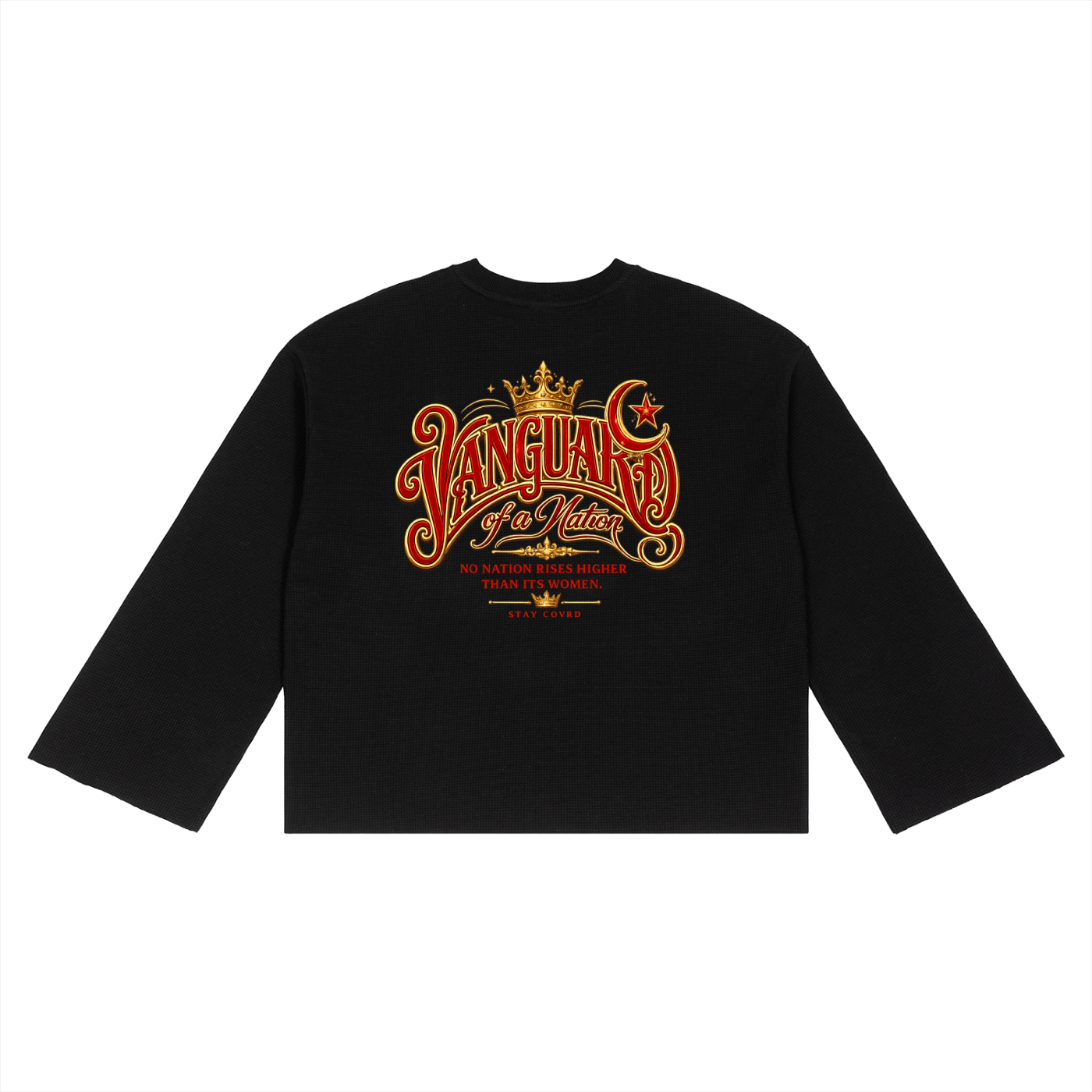 MGT VANGUARD Waffle Raw Edge T-Shirt