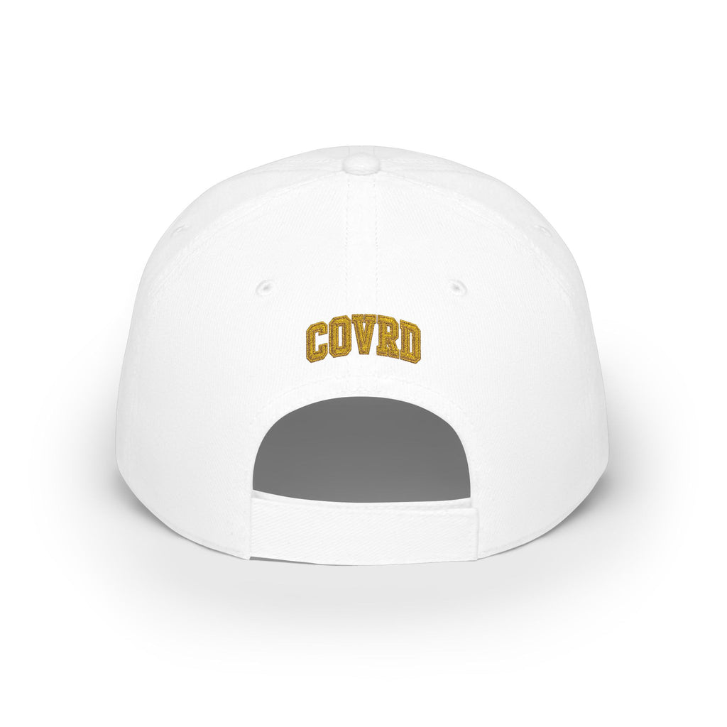 Gold Crown Embroidered CVD Logo Baseball Cap