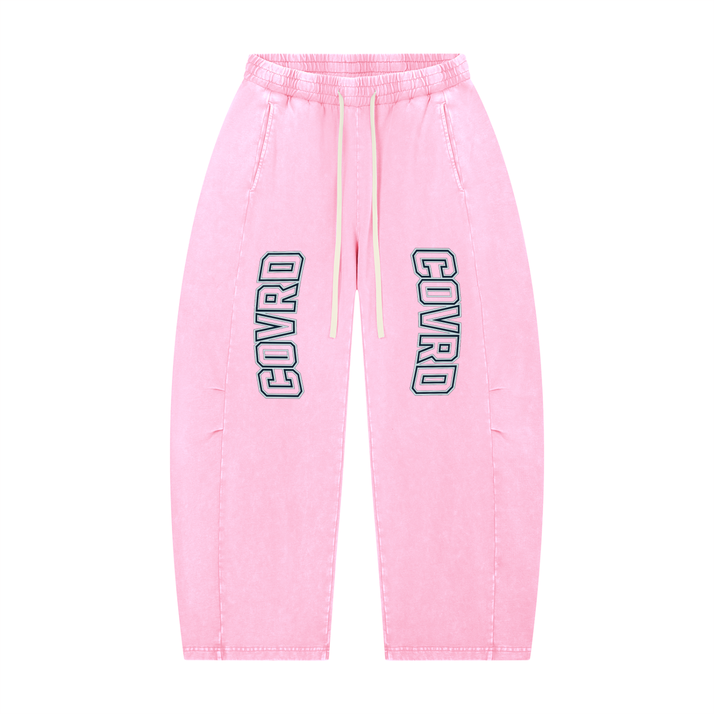 COVRD Outline Barrel Leg Sweatpants