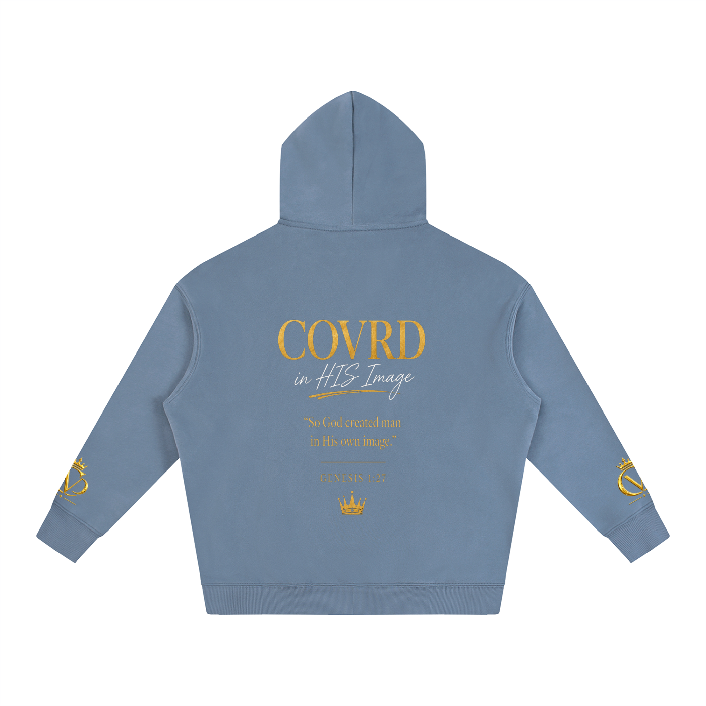 "COVRD in HIS Image" Oversize Fleeced Hoodie