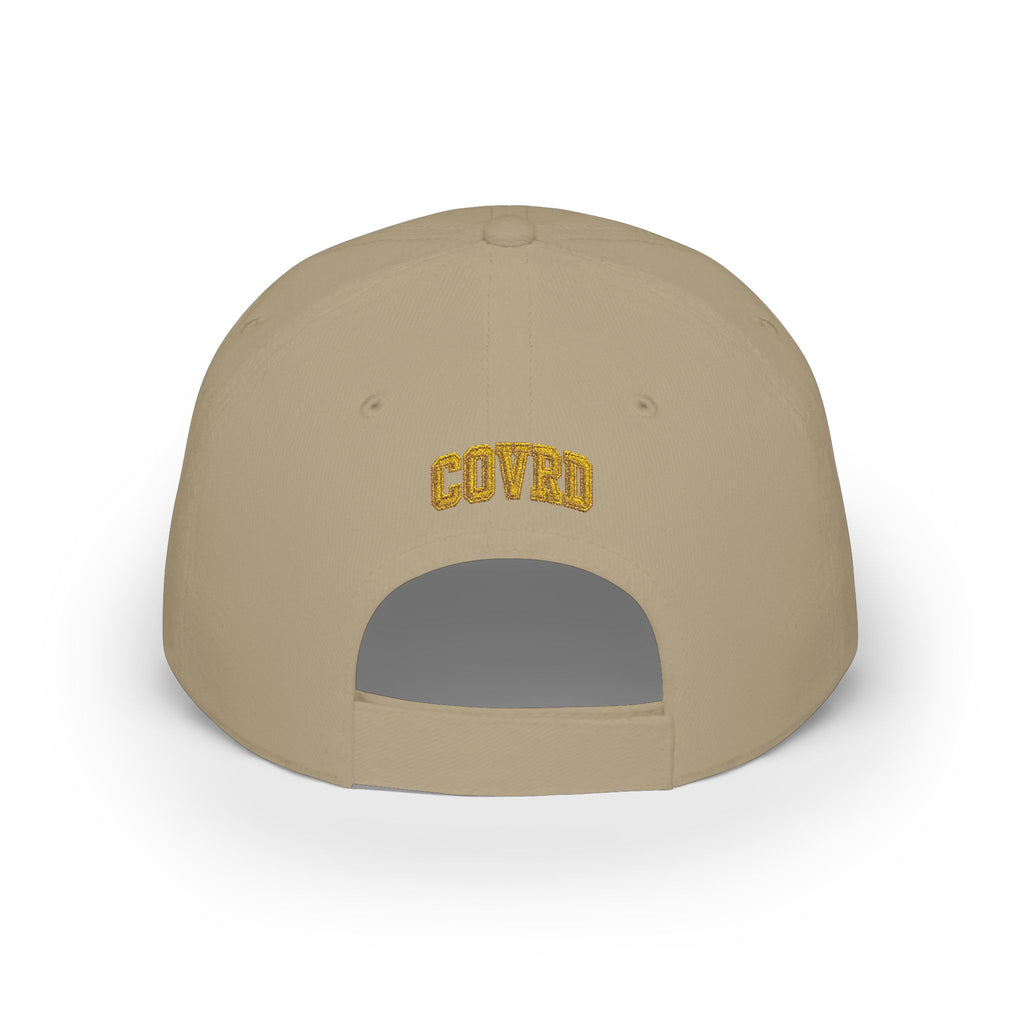Gold Crown Embroidered CVD Logo Baseball Cap