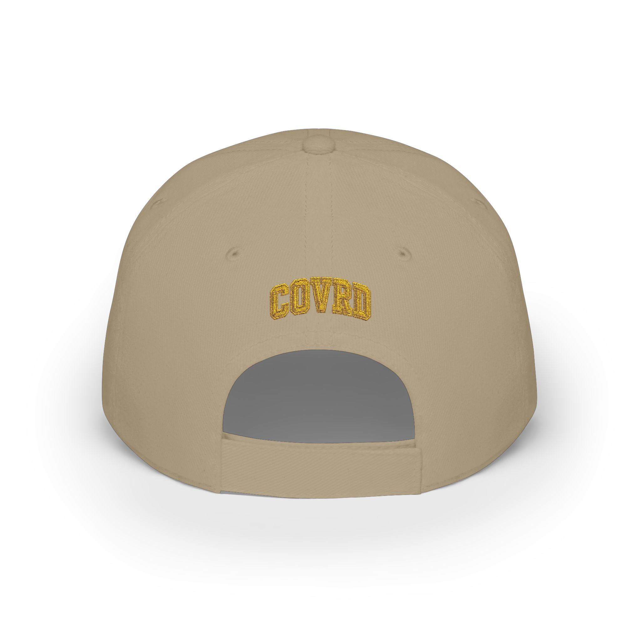 Gold Crown Embroidered CVD Logo Baseball Cap